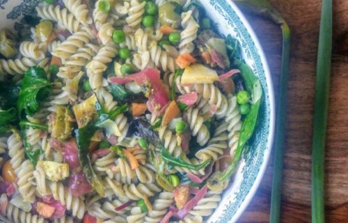 gluten free garden pasta