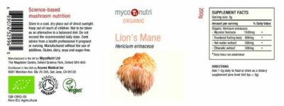 Organic Lion's Mane