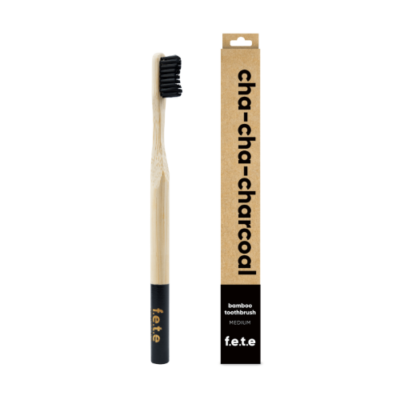 Charcoal Bamboo Toothbrush