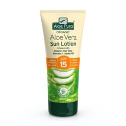 organic sun lotion