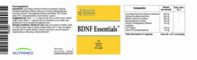 BDNF essential