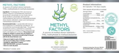 methylated B vitamins